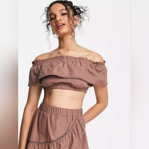 2 Piece Ruffle Shorts & Crop Top Beach Set - Picture 16 of 16